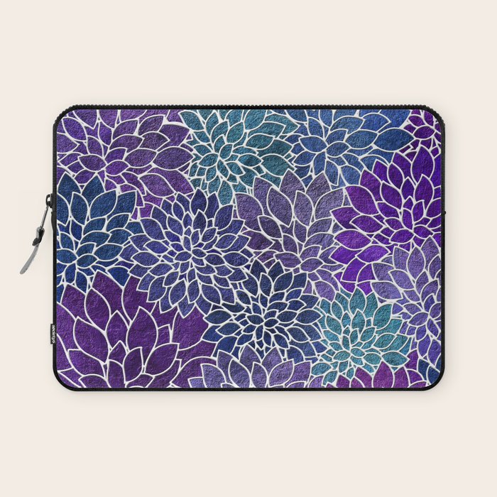 Floral Abstract 22 Laptop Sleeve Gallery Image 1