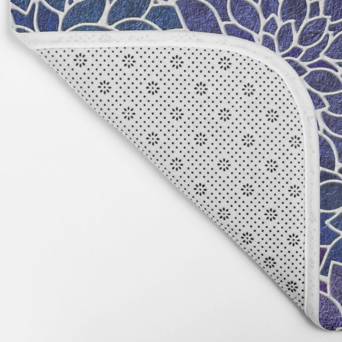 Floral Abstract 22 Bath Mat Gallery Image 2