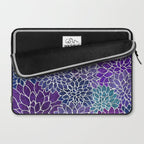 Floral Abstract 22 Laptop Sleeve Gallery Image 2