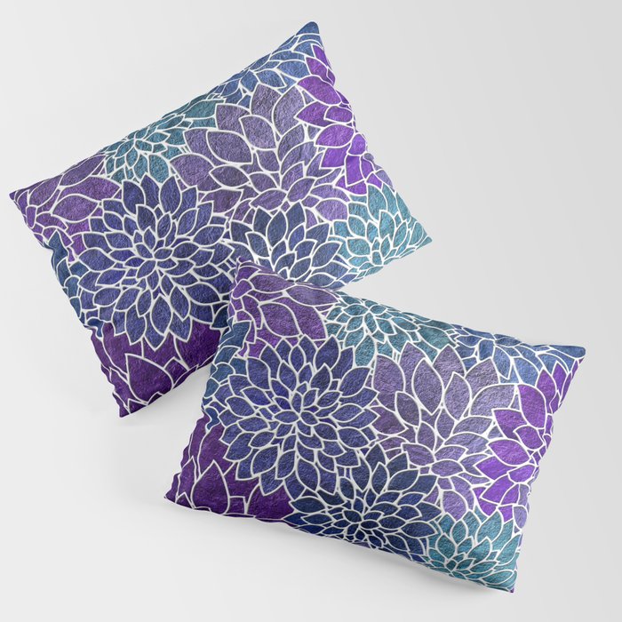 Floral Abstract 22 Pillow Sham Gallery Image 3