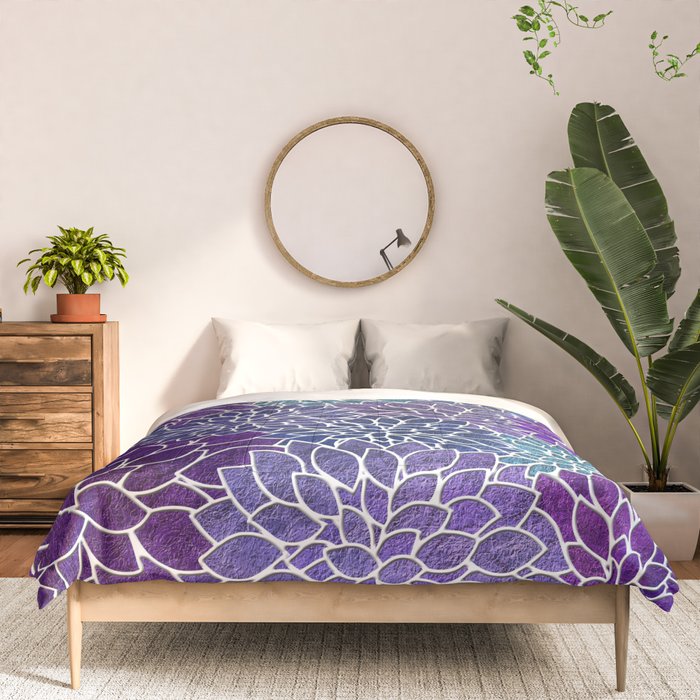 Floral Abstract 22 Comforter Gallery Image 3