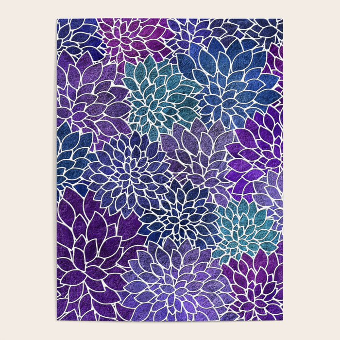Floral Abstract 22 Poster Gallery Image 1