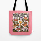 Mushrooms of Wisconsin Tote Bag Gallery Image 1