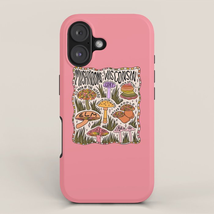 Mushrooms of Wisconsin iPhone Case Gallery Image 1