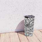 Black and White Street Art Graffiti King's Party Travel Mug Gallery Image 4