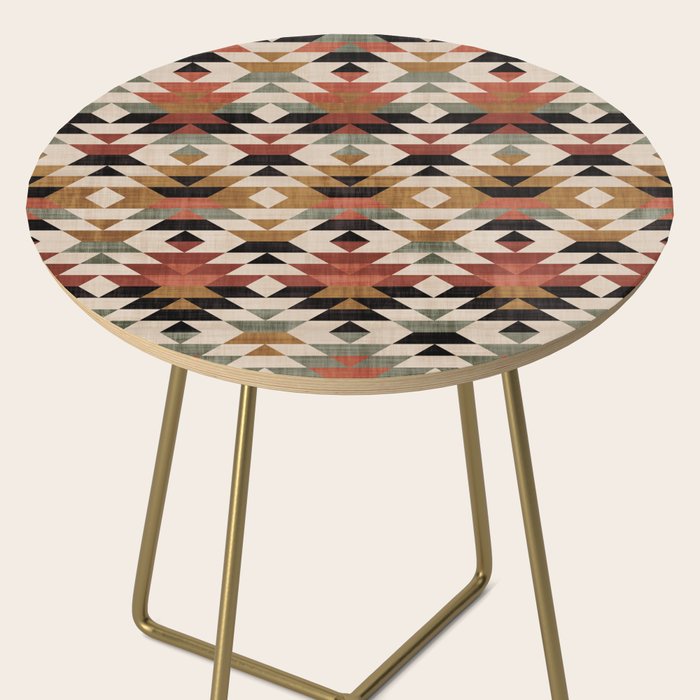 Southwestern Boho Prints Side Table Gallery Image 2