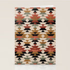 Southwestern Boho Prints Stationery Card Gallery Image 2