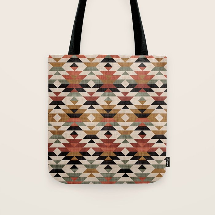 Southwestern Boho Prints Tote Bag Gallery Image 1