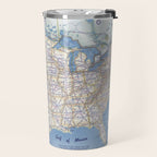 Flat road map of the united states of america 1951 Travel Mug Gallery Image 2
