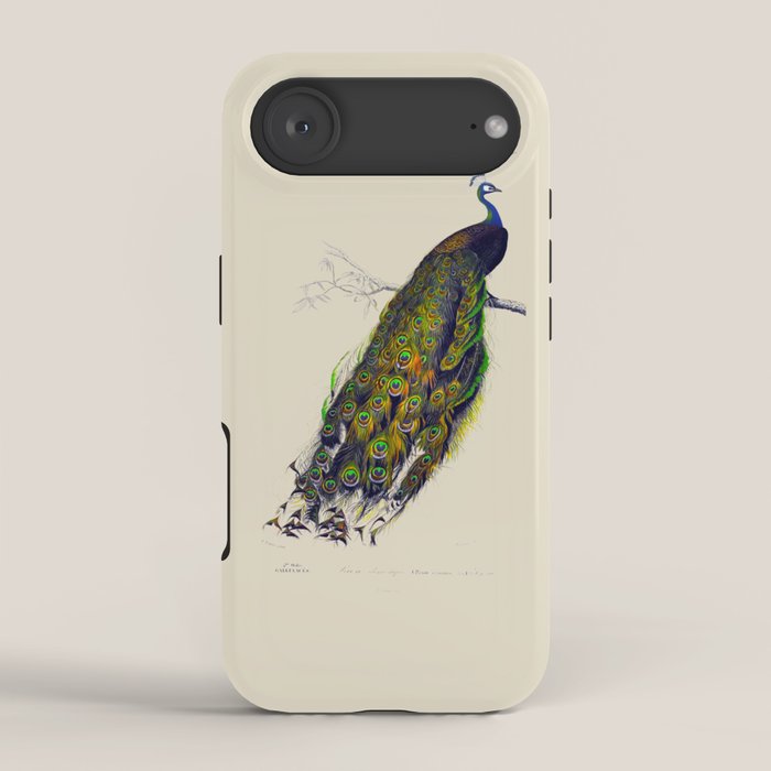 Vintage Peacock iPhone Case Gallery Image 2