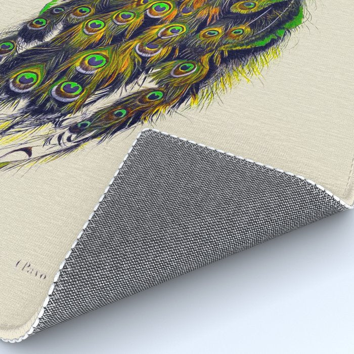 Vintage Peacock Rug Gallery Image 4