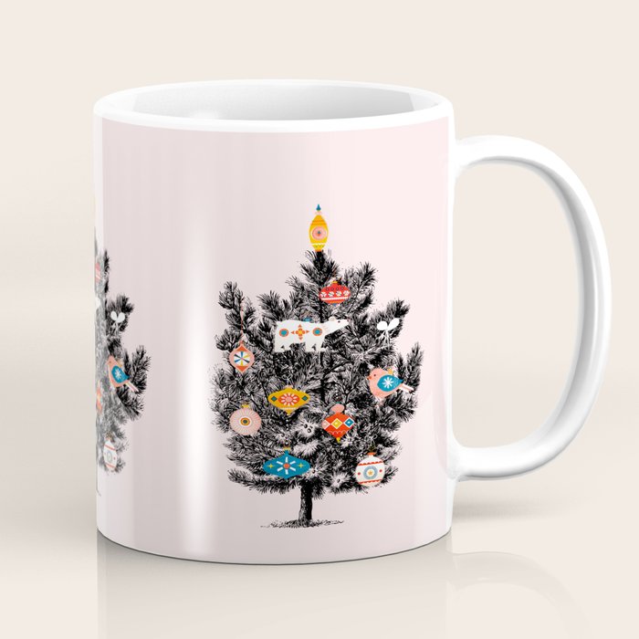 Retro Christmas tree no3 Coffee Mug Gallery Image 1