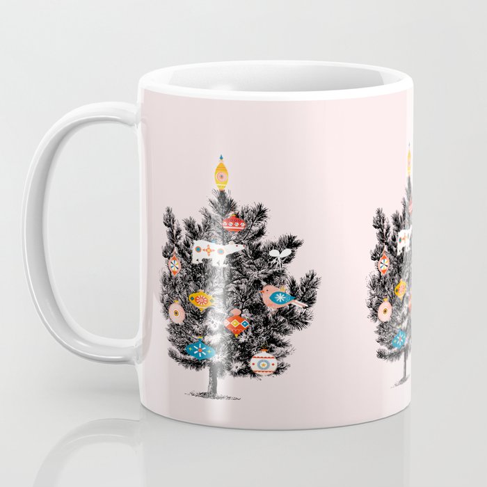 Retro Christmas tree no3 Coffee Mug Gallery Image 3