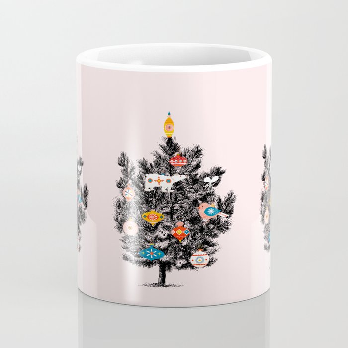Retro Christmas tree no3 Coffee Mug Gallery Image 4