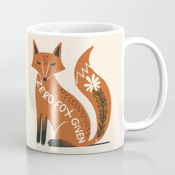 Zero fox given Coffee Mug Gallery Image 1