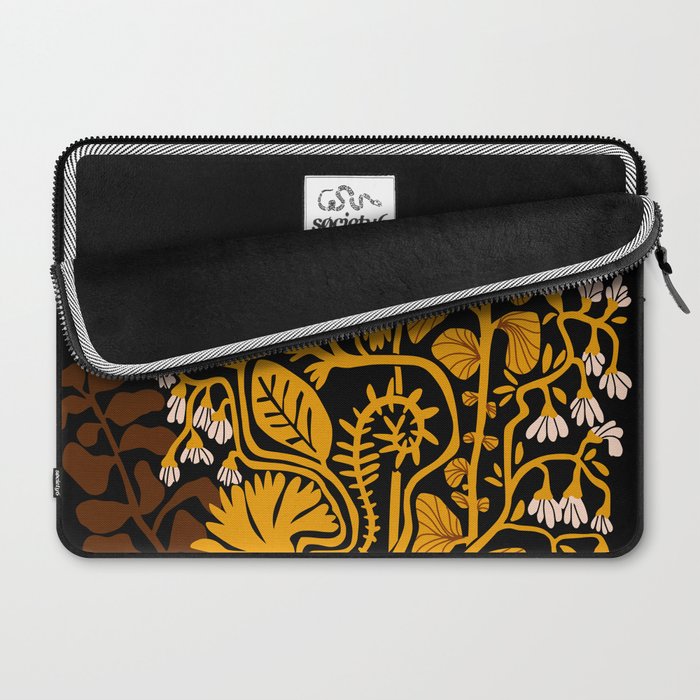 Stockholm garden autumn night Laptop Sleeve Gallery Image 2