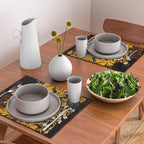 Stockholm garden autumn night Placemat Gallery Image 2