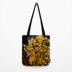 Stockholm garden autumn night Tote Bag Gallery Image 2