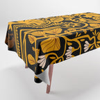 Stockholm garden autumn night Tablecloth Gallery Image 1