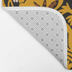 Stockholm garden autumn night Bath Mat Gallery Image 2