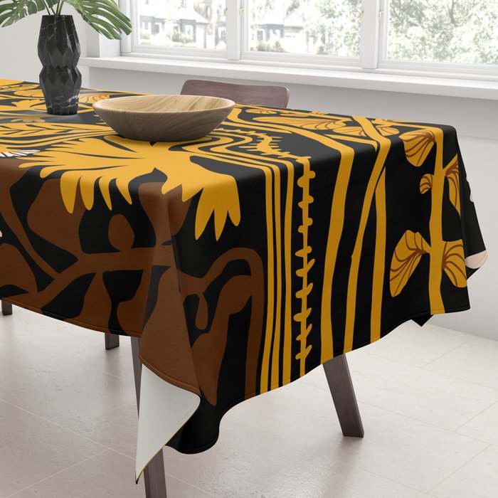 Stockholm garden autumn night Tablecloth Gallery Image 3