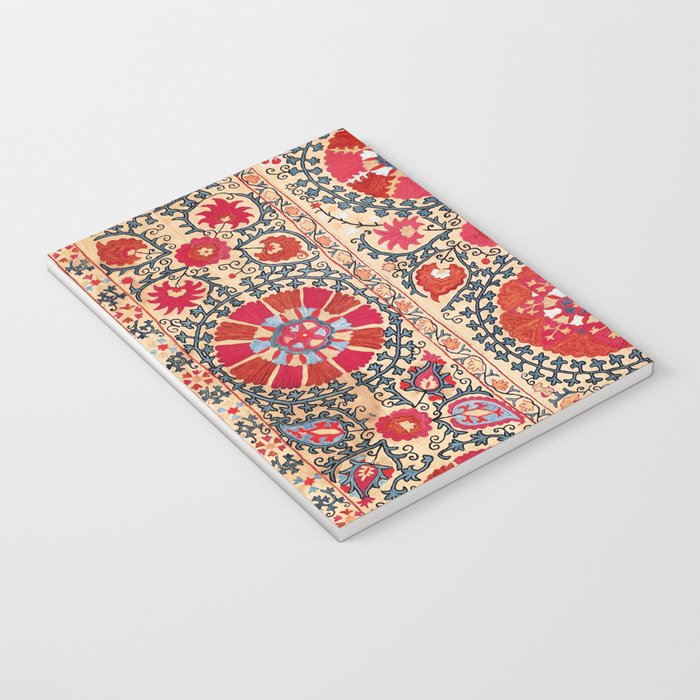 Samarkand Suzani Southwest Uzbekistan Embroidery Notebook Gallery Image 3
