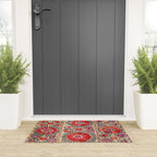 Samarkand Suzani Southwest Uzbekistan Embroidery Welcome Mat Gallery Image 3