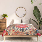 Samarkand Suzani Southwest Uzbekistan Embroidery Comforter Gallery Image 3