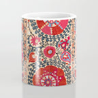 Samarkand Suzani Southwest Uzbekistan Embroidery Coffee Mug Gallery Image 4
