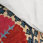 Samarkand Suzani Southwest Uzbekistan Embroidery Comforter Gallery Image 4