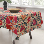 Samarkand Suzani Southwest Uzbekistan Embroidery Tablecloth Gallery Image 3