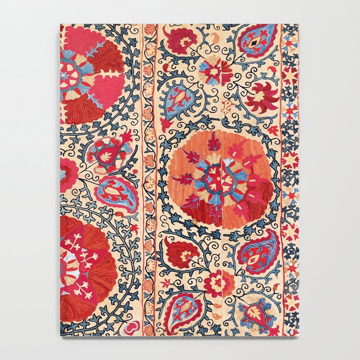 Samarkand Suzani Southwest Uzbekistan Embroidery Notebook Gallery Image 4