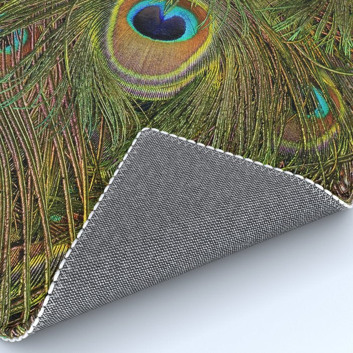 	peacock feathers Rug Gallery Image 4