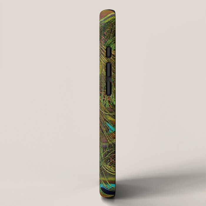 	peacock feathers iPhone Case Gallery Image 2