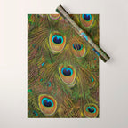 	peacock feathers Wrapping Paper Gallery Image 1