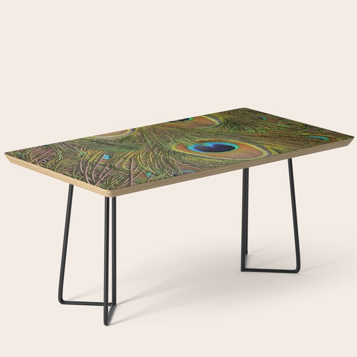 	peacock feathers Coffee Table Gallery Image 1