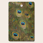 	peacock feathers Cutting Board Gallery Image 1