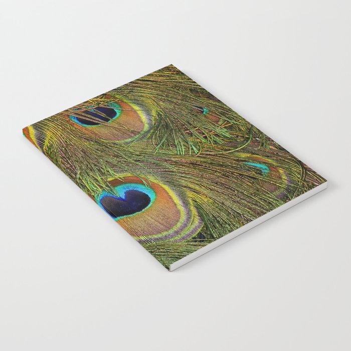	peacock feathers Notebook Gallery Image 2