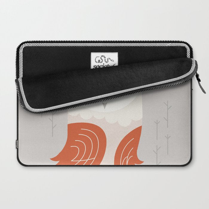 Barn Owl, Bird of United Kingdom Laptop Sleeve Gallery Image 2