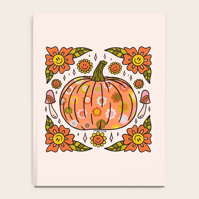 Happy Pumpkin Notebook Gallery Image 4