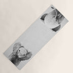 Baby Elephant - Black & White Yoga Mat Gallery Image 1