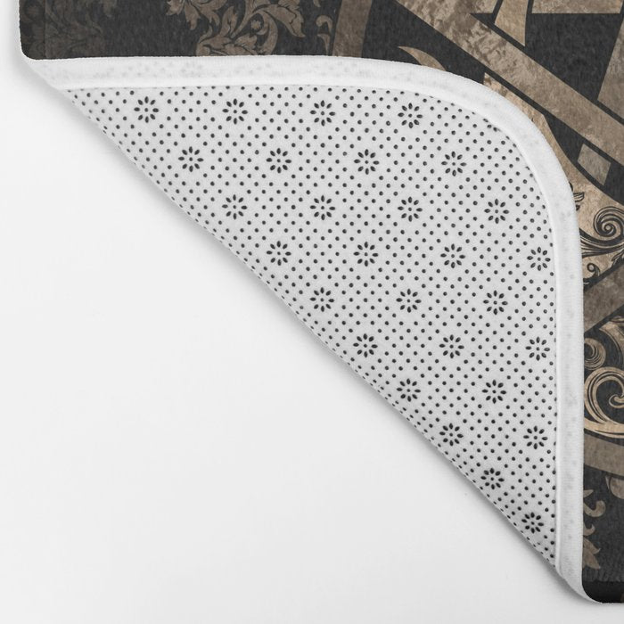 Pentagram Ornament Bath Mat Gallery Image 2