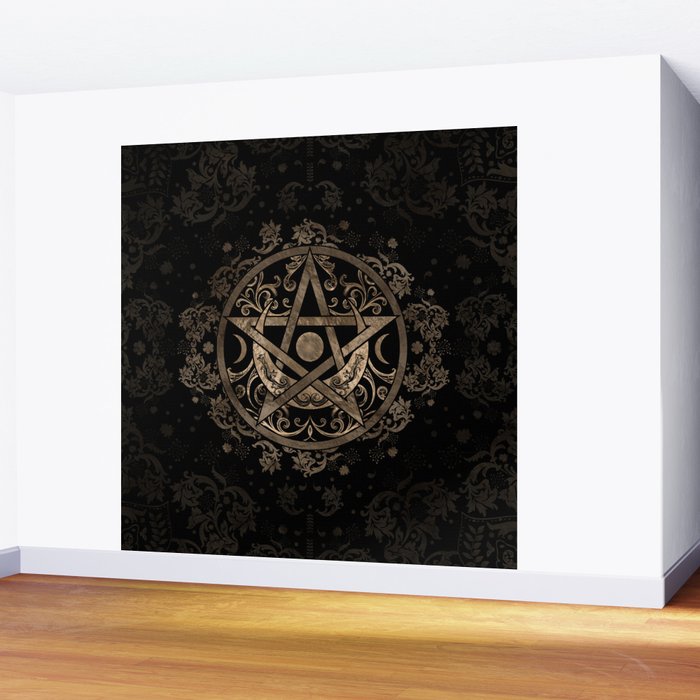 Pentagram Ornament Wall Mural Gallery Image 2