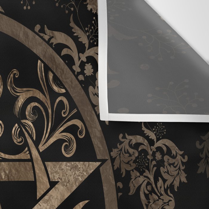 Pentagram Ornament Wall Tapestry Gallery Image 3