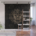 Pentagram Ornament Wall Mural Gallery Image 1