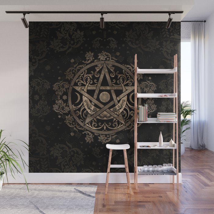 Pentagram Ornament Wall Mural Gallery Image 1