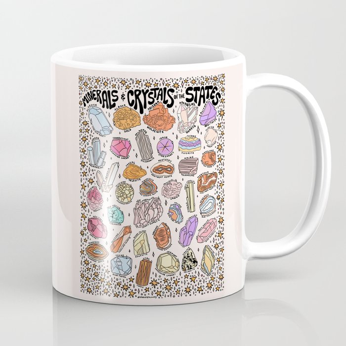 Crystals of the States Coffee Mug Gallery Image 1