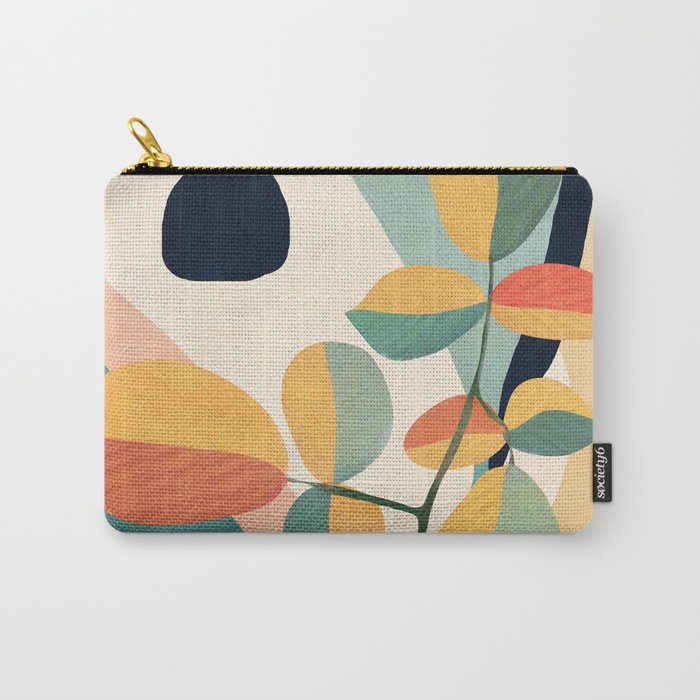 Colorful Branching Out 26 Carry All Pouch Gallery Image 1