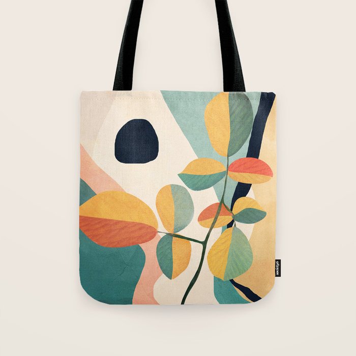 Colorful Branching Out 26 Tote Bag Gallery Image 1