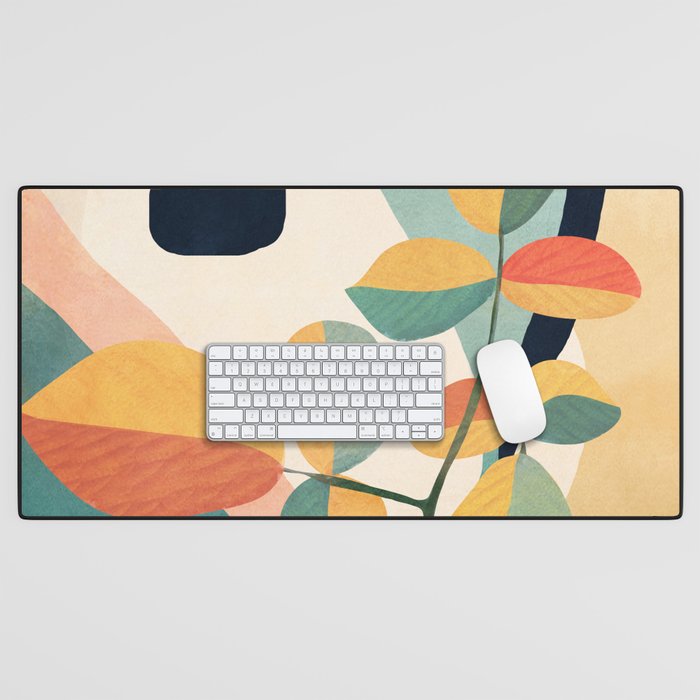 Colorful Branching Out 26 Desk Mat Gallery Image 1